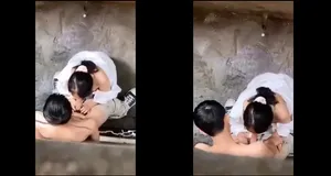 Quay lén em nữ học sinh bj cho nhân tình trong hẻm