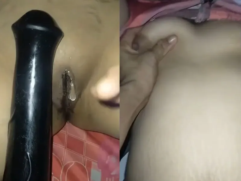 Bồ xinh tươi vú đẹp cô bé múp móc lồn bằng sextoy cực sướng